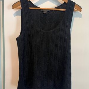 St. John knit shimmer shell